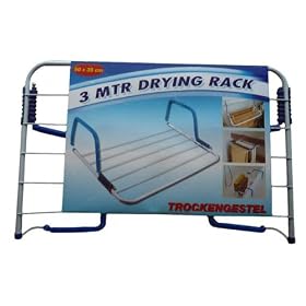 Clip On Drying Rack (3 meter) - Clips onto Radiators, Bath or Panels [Misc.]