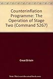 The counter-inflation programme - the operation of stage two