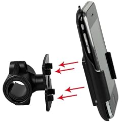 HR Bike Mount 1 Fahrrad Motorrad Halterung f�r Apple iPhone 3G 3GS 3 G GS + mumbi iPhone Etui Tasche