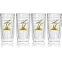 Tervis Tumbler Sunset 16-Ounce Double Wall Insulated Tumbler, Set of 4