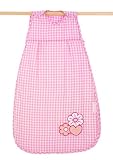 Slumbersac 2.5 Tog Baby Sleeping Bag Pink Gingham Flower - 6-18Months
