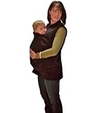 Peekaru Original Fleece Baby Carrier Cover Small - Black