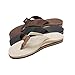 Rainbow Sandals Men's Double Layer Arch Hemp, Brown, Men's Large / 9.5-10.5 D(M) US