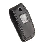 Wireless Technologies Leather Case with Leather Wrapped Belt Clip for Samsung A437 [Retail Packaged]