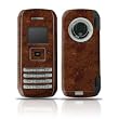 Dark Burlwood Design Protective Skin Decal Sticker for LG enV VX9900 Cell Phone