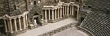High Angle View of the Roman Amphitheater, Bosra, Syria by Panoramic Images , 24x72