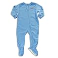 Calvin Klein Sleepwear - Infant Boys Heavy Weight Blanket Sleeper, Light Blue