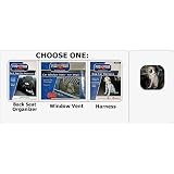 Pets on Tour - Choose from: Backseat Pet Organizer, Car Window Vents for Dogs or Dog Car Harness *See individual listings for availability*