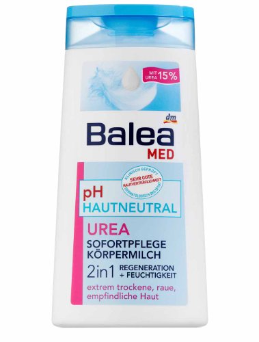 Balea Med pH-Hautneutrale Urea K&ouml;rpermilch, 3er Pack (3 x 250 ml)