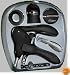 Metrokane Rabbit 6-Piece Wine-Tool Kit, Black