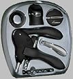 Metrokane Rabbit 6-Piece Wine-Tool Kit, Black