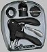 Metrokane Rabbit 6-Piece Wine-Tool Kit, Black
