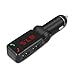 FX-Victoria Bluetooth FM Transmitter Audio Receiver Adapter Bluetooth Car Kit with 3.5mm Audio Output Cable, Dual USB Charging, suitable for Apple, HTC, LG, Samsung or other tablets/Smartphone - Black