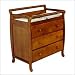 Dream On Me 3 Drawer Changing Table - Pecan