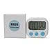 MADO Digital Kitchen Timer, Cooking Timer Clock with Loud Alarm Magnetic Back and Retractable Stand for Cooking Baking Grilling, Minute Second Countdown, Large LCD Display