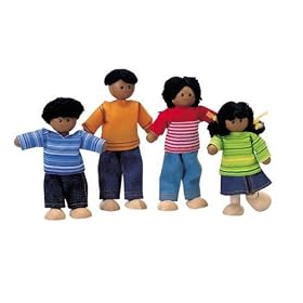 Plan Toys 74160 Doll Family Ethnic