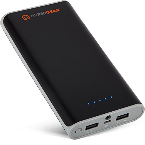 Hypergear dual usb power bank 20000 mah universal portable rapid …