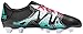 adidas Performance Men's X 15.4 Soccer Shoe,Black/Shock Mint/White,10.5 M US