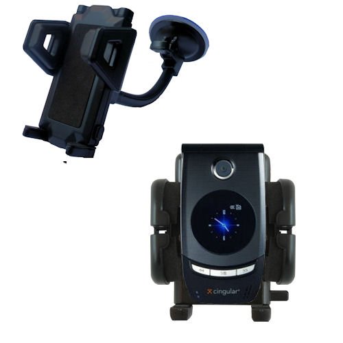 Flexible Car Windshield Holder for the Cingular StarTrek / Star Trek - Gomadic Brand