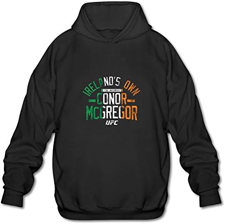 Men's Conor Mcgregor Ufc Ireland's Own Hooded Sweatshirts Black