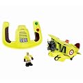 GeoTrax Transportation System GeoAir Remote Control Loopy Loco Bi-Plane