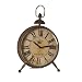Wilco Imports Shabby Chic Table Clock 8.5-inch x 3.5-inch x 11.5-inch