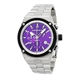 Android Men's AD382BPU Interceptor Swiss Chrono Purple Dial Watch