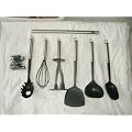 K�chenreling 7 Teile Edelstahlt K�chenhelfer-Set SONDERPREIS NEU 3926257
