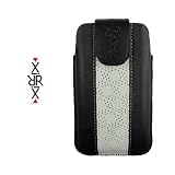 Xirrix Ledertasche Tasche ETui Vertikal f�r Nokia 1208 / 1661 / 2323 Classic / 2330 Classic / 3600 Slide / 3500 Classic / 5250 / 5530 / 6220 Classic / 6600i Slide / 6720 Classic / 7230 Slide / C1-01 / C3-01 / N85 / X3-00 / X3-02von "xirrix"