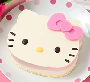南房総びわ問屋 ハローキティ キティちゃん キャラクター フェイス型ケーキ 最大横幅１５センチ 化粧箱入り