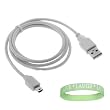 Kindle 2 / Kindle DX Data Cable for Hotsync & Charging - White + Live*Laugh*Love Wristband!!! (Kindle 2 + Kindle DX Not Included)