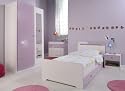 Kinderzimmer Daisy inkl. Schrank / Kommode / Bett / Nachtkommode