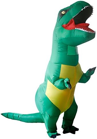 Adult T-Rex Inflatable Dinosaur Costume Halloween Fancy Dress Outfit