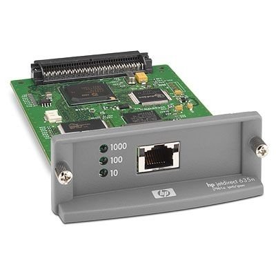 HP JetDirect 635n IPv6/IPsec - Print server - EIO - Ethernet, Fast Ethernet, Gigabit Ethernet - 10Base-T, 1000Base-TX, 100Base-TX