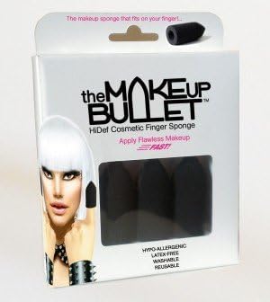 Make Up Bullet HiDef Cosmetic Finger Sponge Triple Pack by The MakeUp Bullet