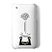 �o���[�{�[���@�g�X�E�ʔz�u iPhone3G/3GS�I���W�i���P�[�X(�z���C�g)