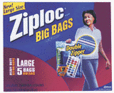 Ziploc 5 Pack Heavy Duty Big Bag #65676