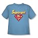 Search : Dc Comics - I'M A Supergirl Toddlers T-Shirt In Sky Blue Sheer