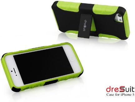 DreSuit TPU Bumper Case for iPhone 5 / 5s with Kickstand - Transformer Basic