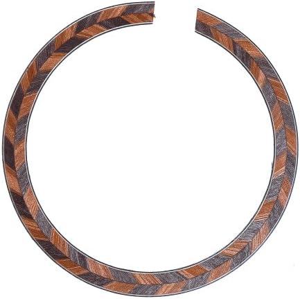 2pcs Soundhole Rosette Maple and Rosewood for Acoustic Guitar