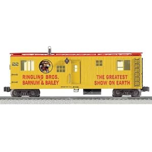 Lionel K-Line Ringling Brothers Barnum & Bailey Circus Smoking Dormitory Car