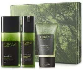Innisfree, Forest for men grooming set (Fresh Skin 180ml + sebum &amp; Trouble Zero Lotion 120ml)