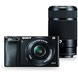 Sony Alpha a6000 Mirrorless Digital Camera with 55-210mm and 16-50mm Power Zoom Lenses