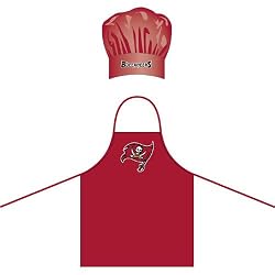Tampa Bay Buccaneers NFL Barbeque Apron and Chef's Hat