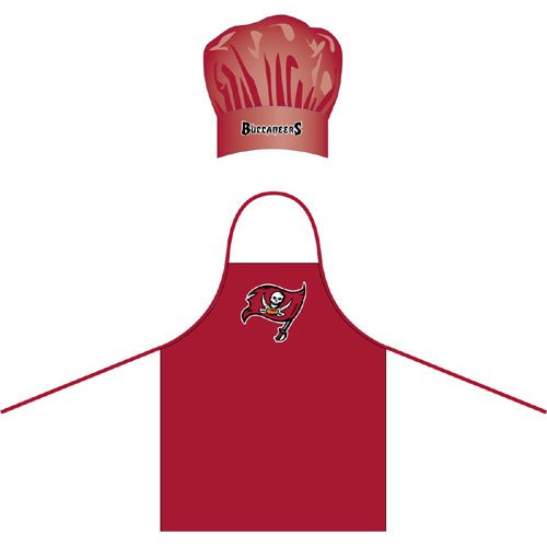 Tampa Bay Buccaneers NFL Barbeque Apron and Chef's Hat