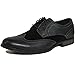 Alpine Swiss Men's Zurich Wing Tip Oxfords Two-Tone Brogue Medallion