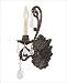 Search : 1 Light Sconce - Brandy Finish