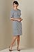 Fair Indigo Boat Neck Organic Fair Trade Dress