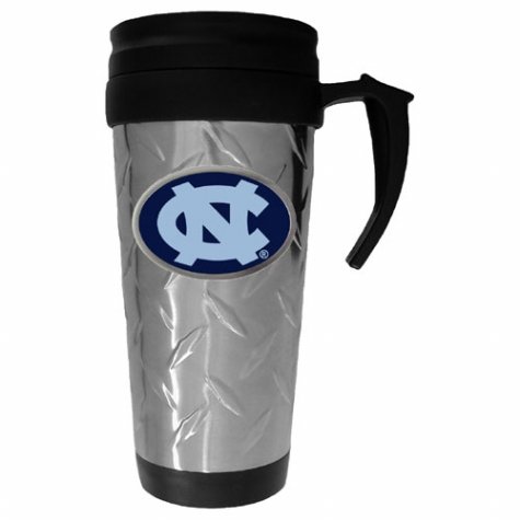 NCAA North Carolina Tar Heels Steel Travel Mug