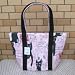 Japan Neko Mania Canvas 2 Ways Bag Pink New B30